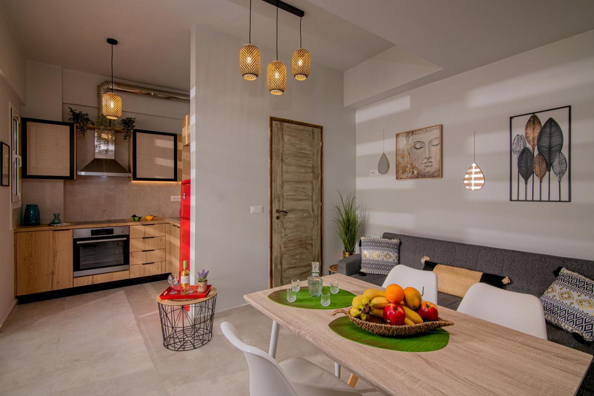 Natasha'S Studio Apartment Stalís Ngoại thất bức ảnh